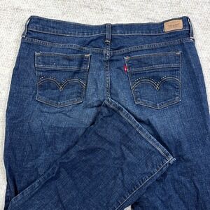 Levis 515 Jeans Women 16 Short Boot Cut Mid Rise Med Wash VTG Y2K 36x27.5